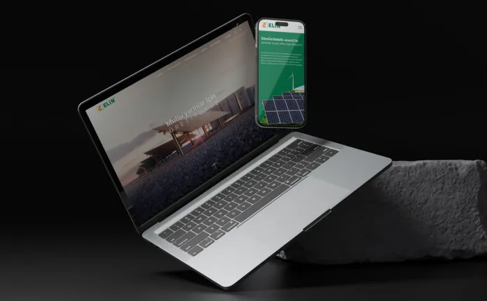 Elin Enerji web tasarım ve geliştirme