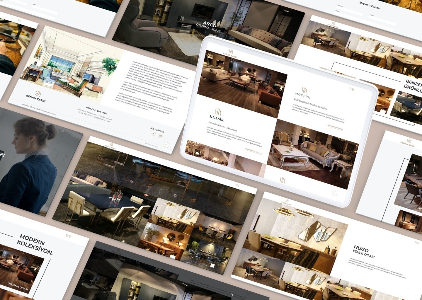 mobilya web tasarım